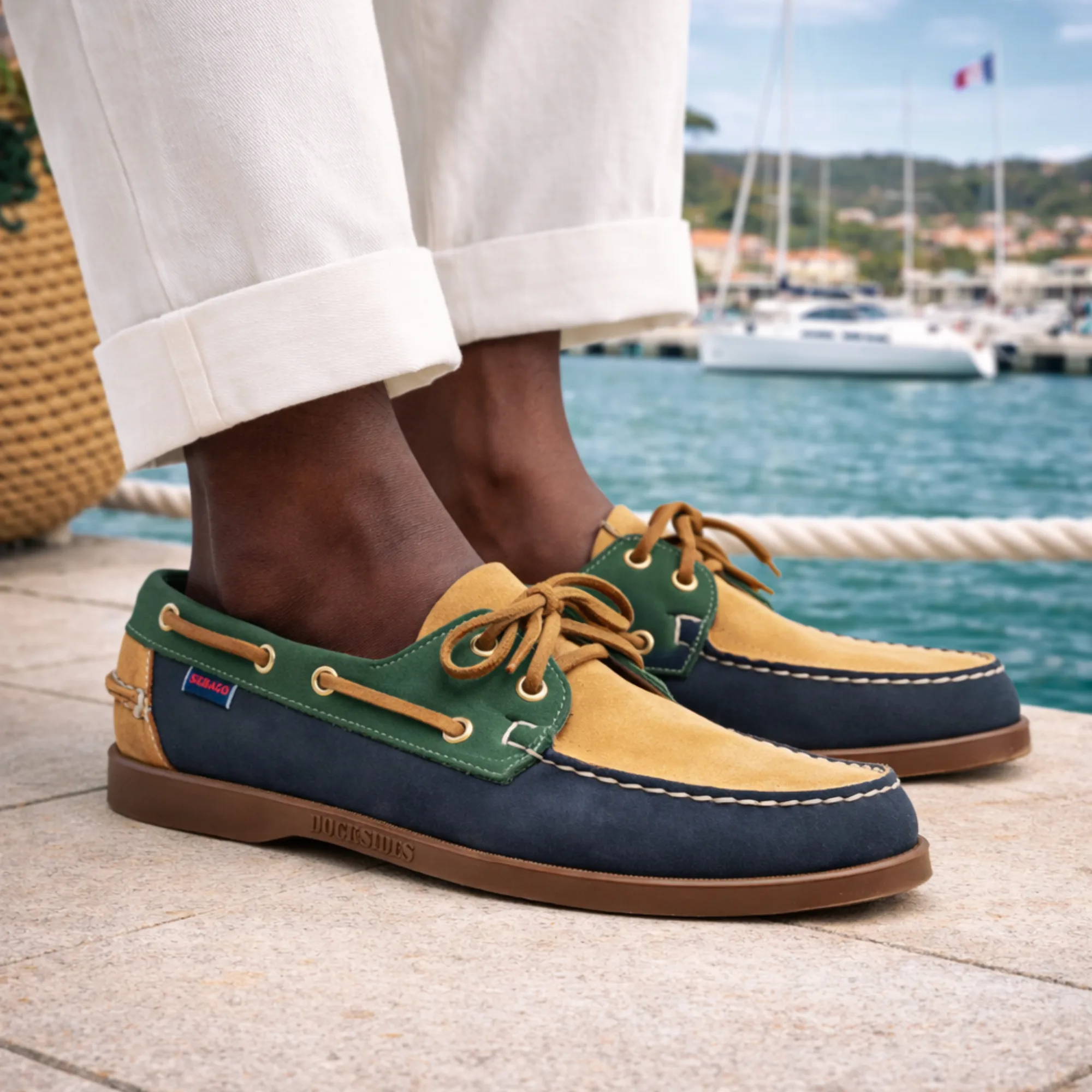 Portland Spinnaker NBK Navy/Green image 1