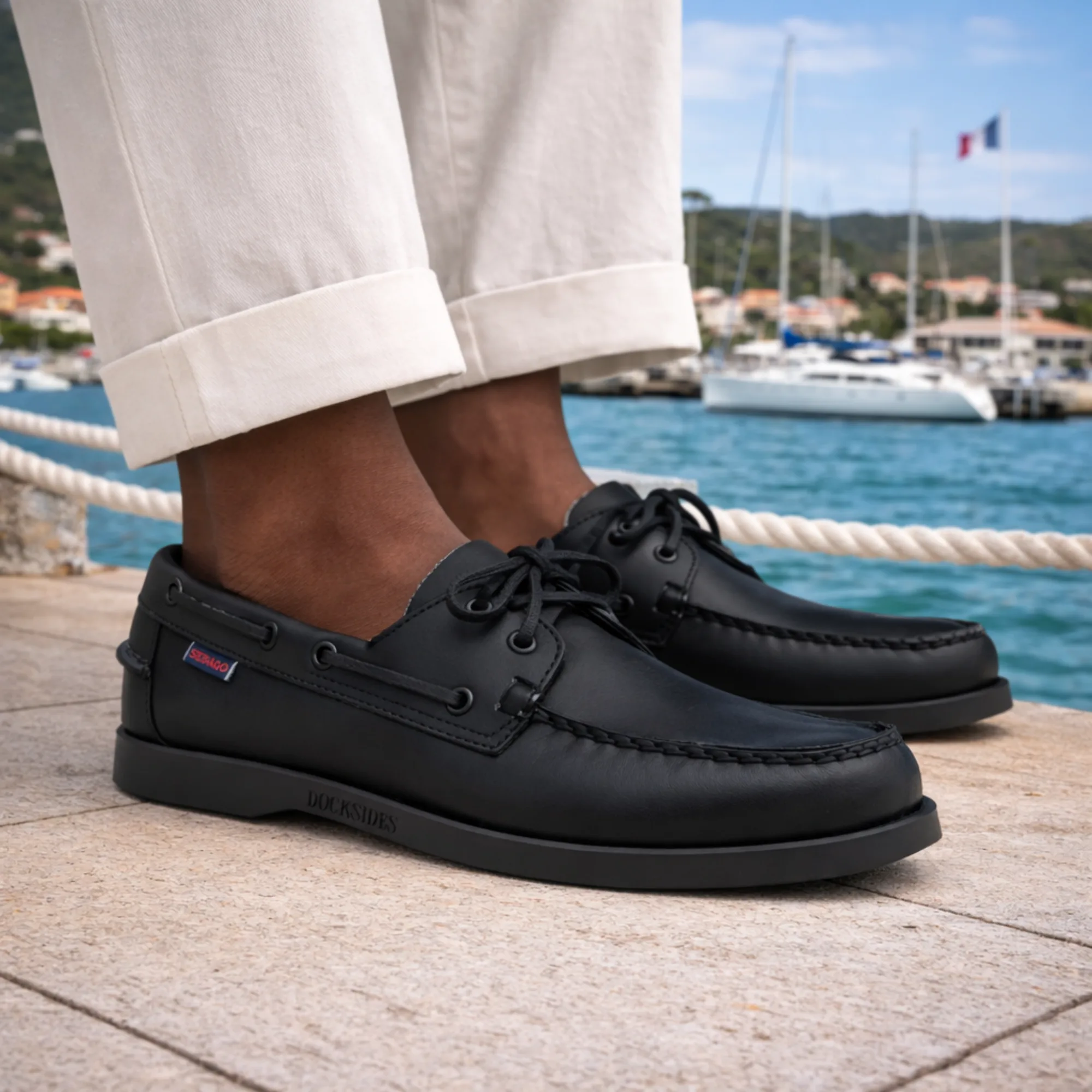 Docksides Portland Black image 1